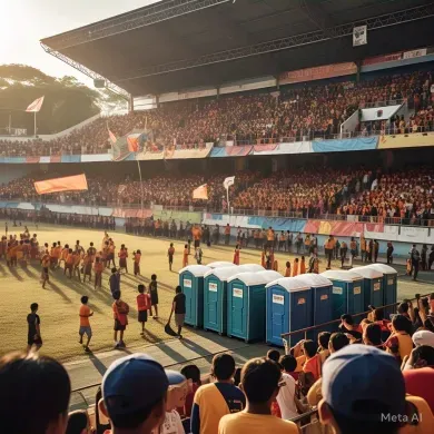 Sewa Toilet Portable di Patriot Chandrabhaga Stadium 2025